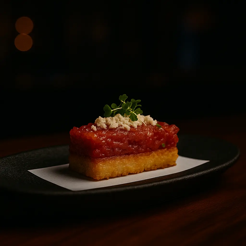 Plated dish served at Naisho Room