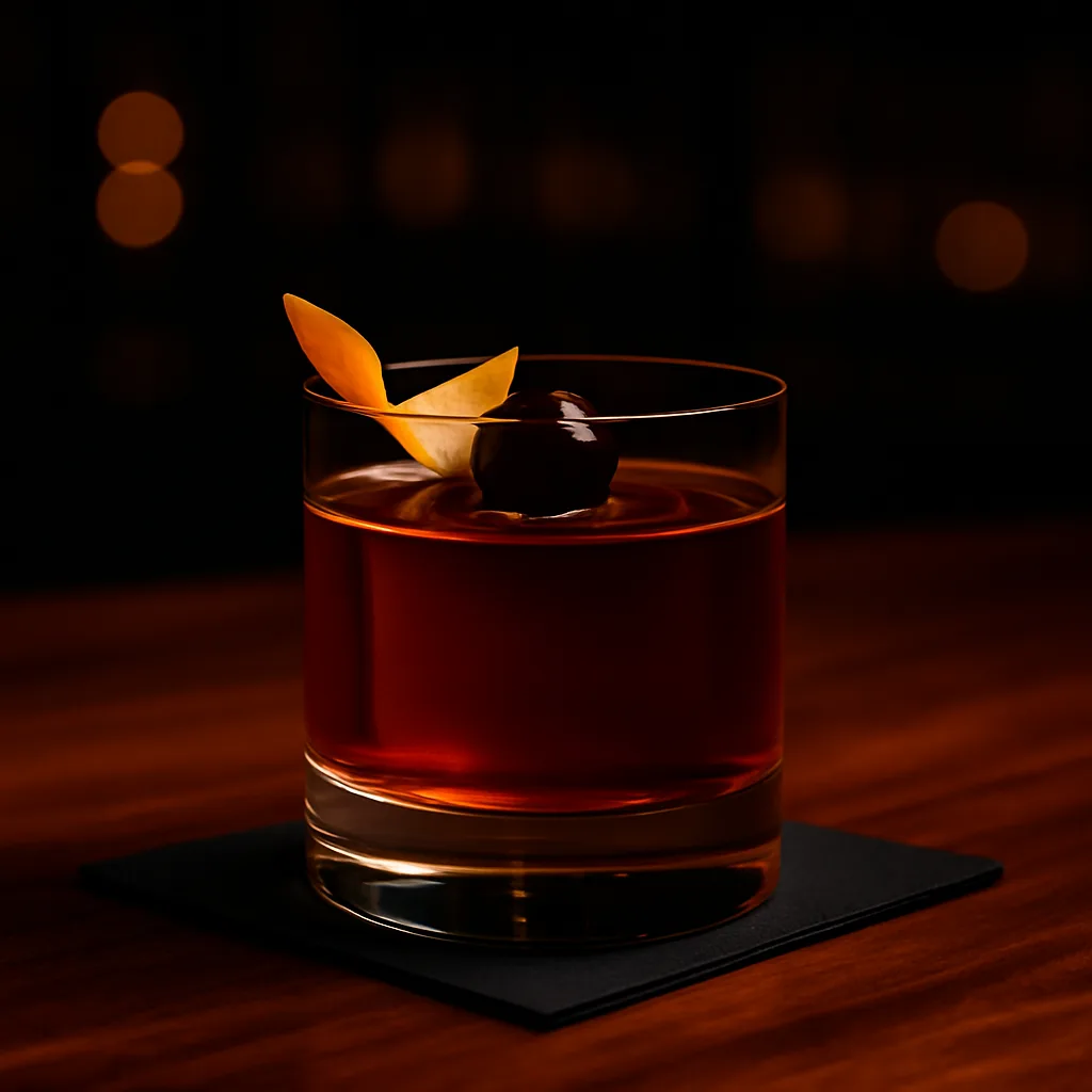 Craft cocktail served at Naisho Room