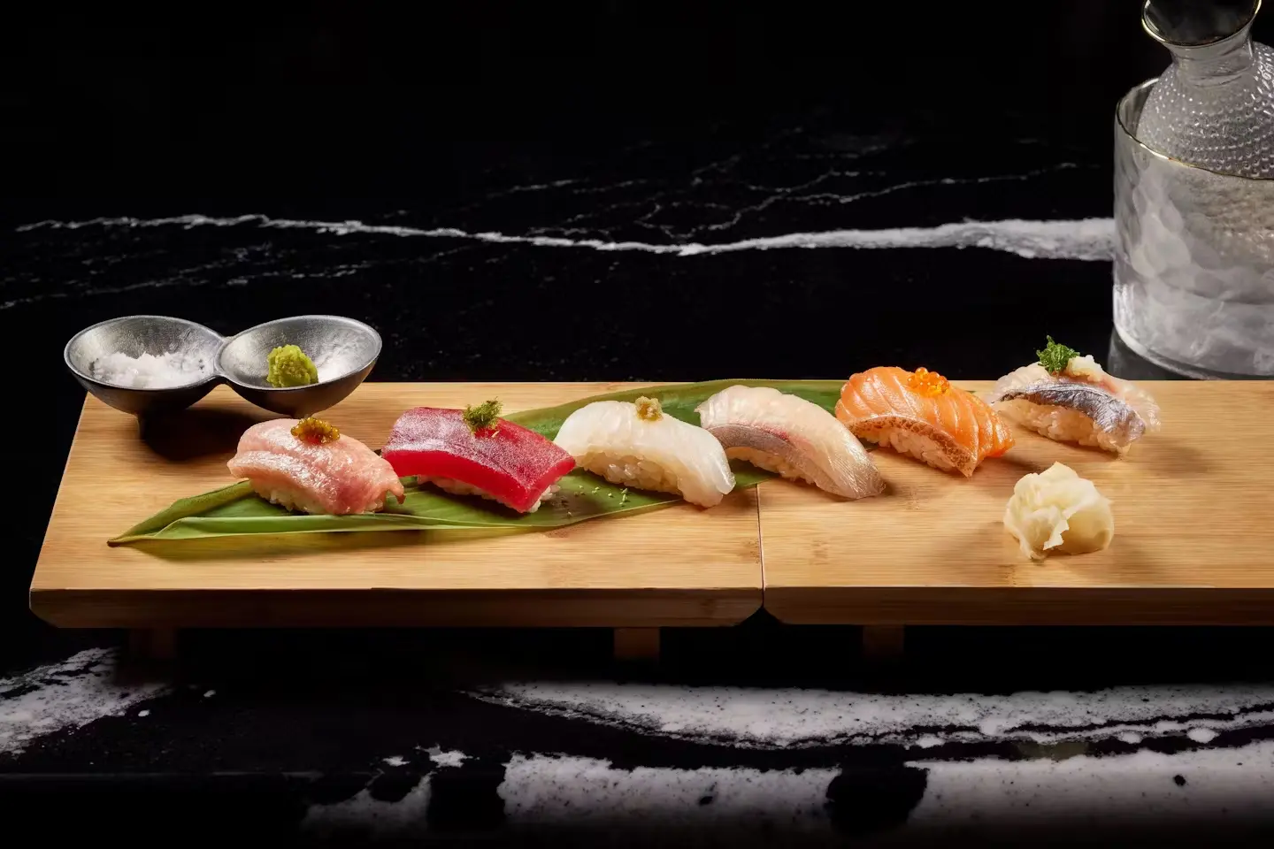 Sushi board at Naisho Room