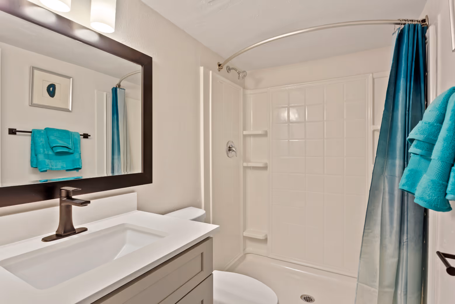 bathroom with shower