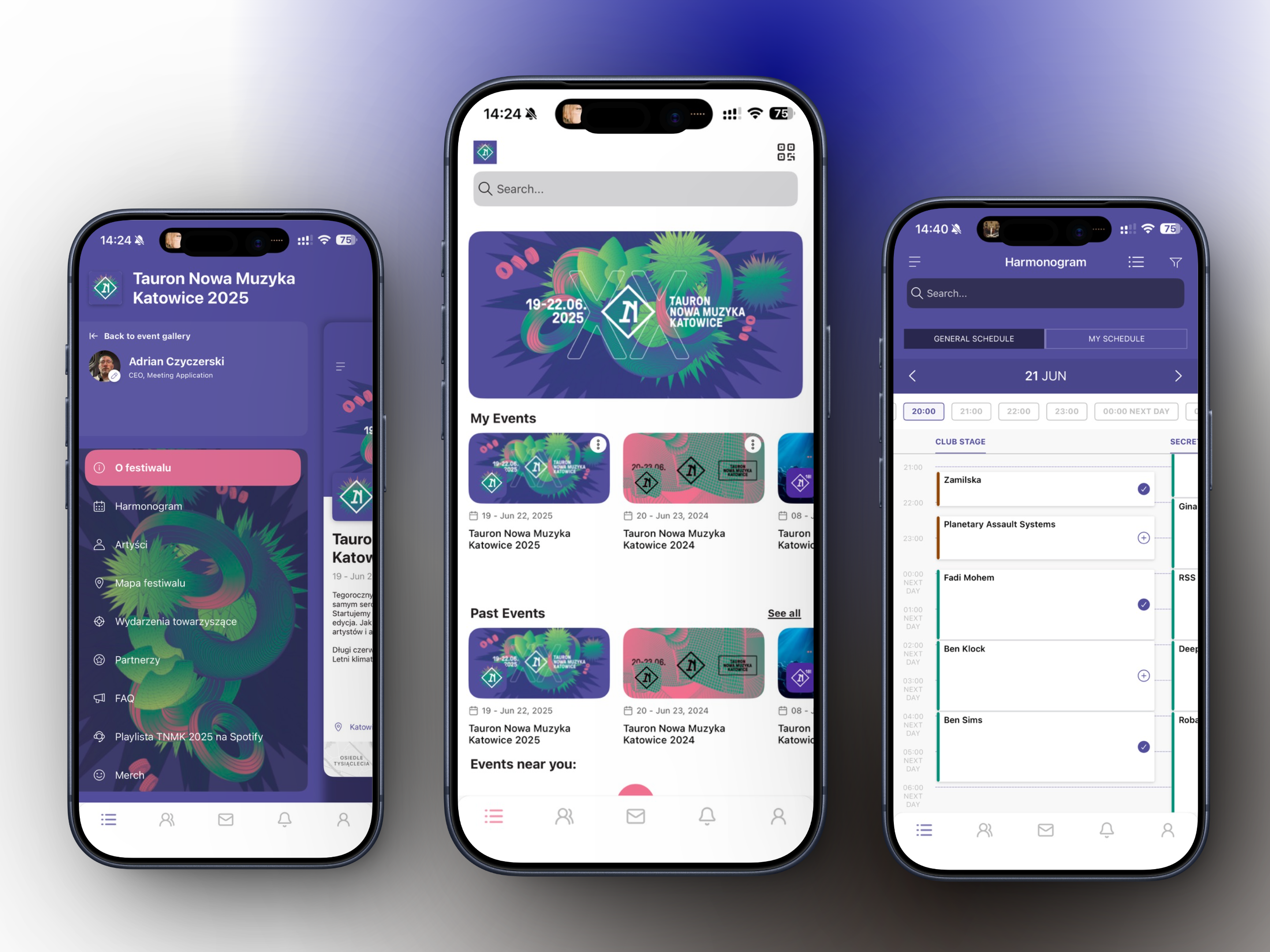 Tauron Nowa Muzyka - aplikacja dedykowana