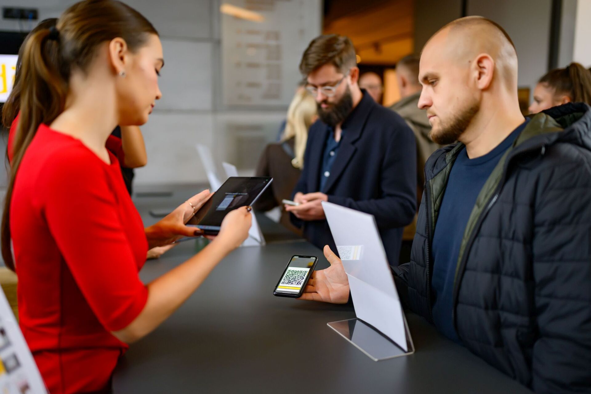 Wsparcie recepcji na wydarzeniu