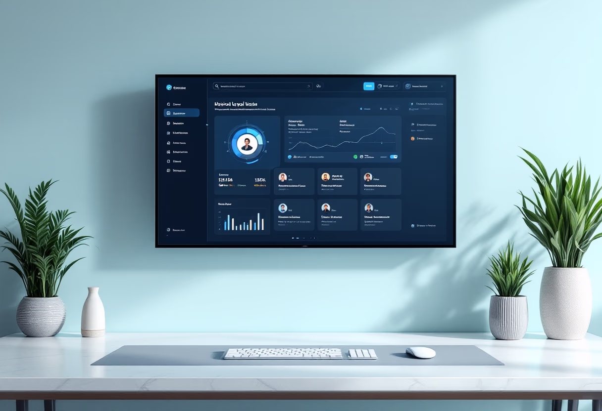 [background image] image of frequently used legal tech software interface (for a legal tech)