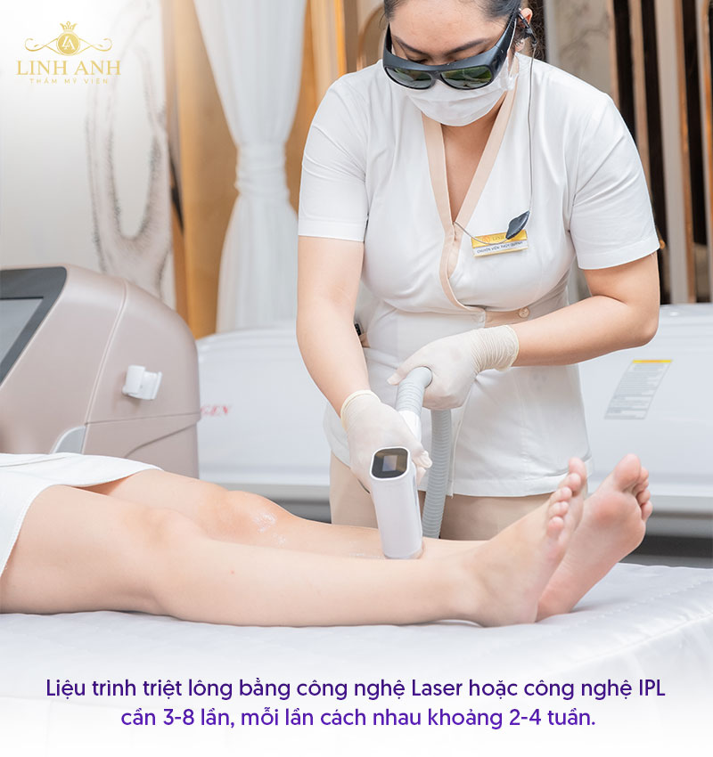 Thời gian triệt lông cách nhau bao lâu