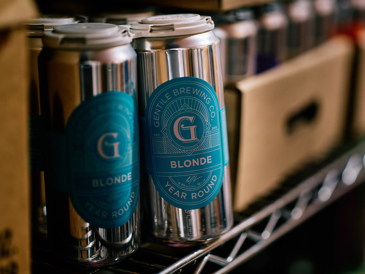 Blonde Canned Beer