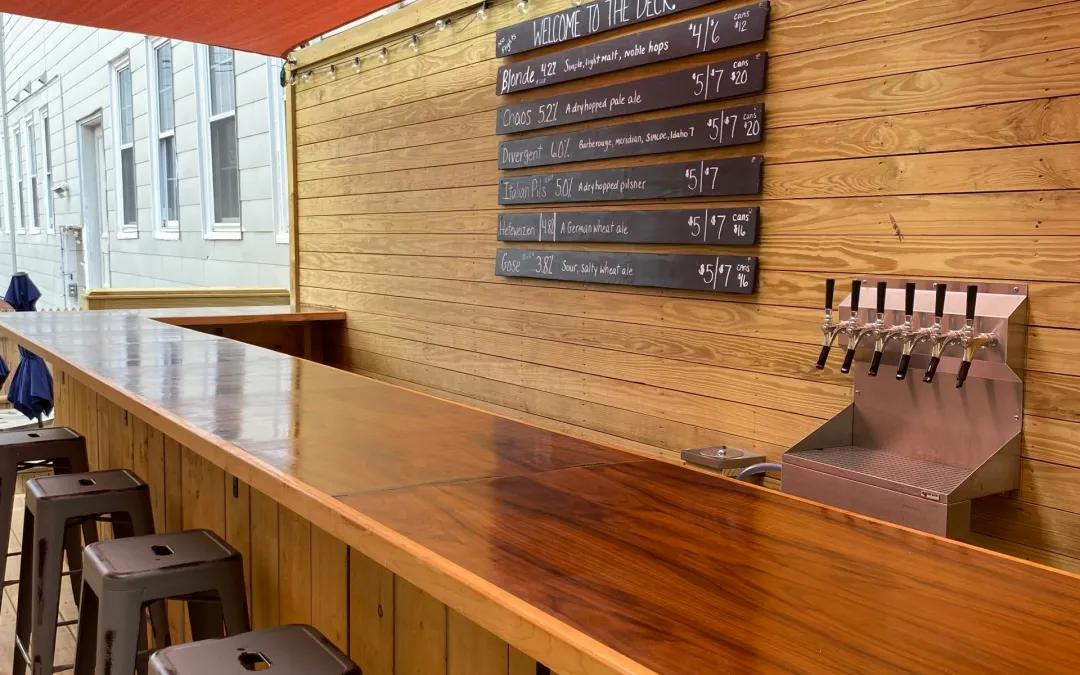 Welcome to The Deck at Gentile Brewing