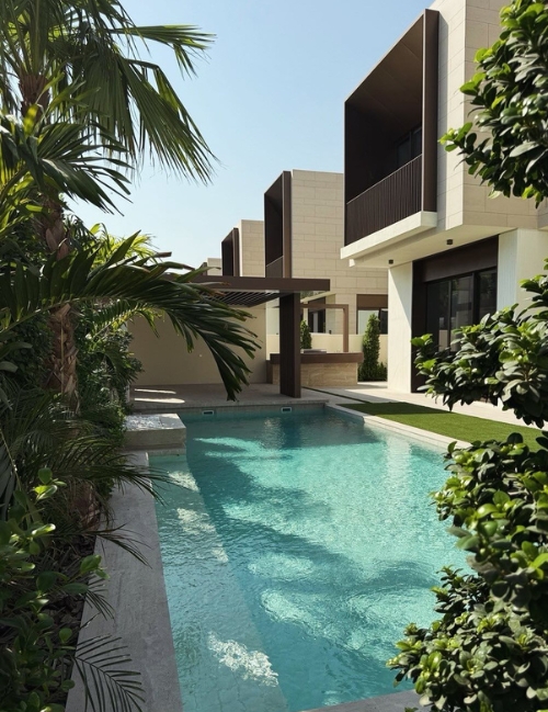 Palm Hills Dubai Hills Estate - residential landscape transformation