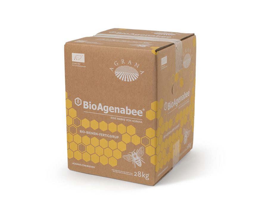 28-kg-Karton BioAgenabee Bio-Bienen-Fertigsirup von AGRANA