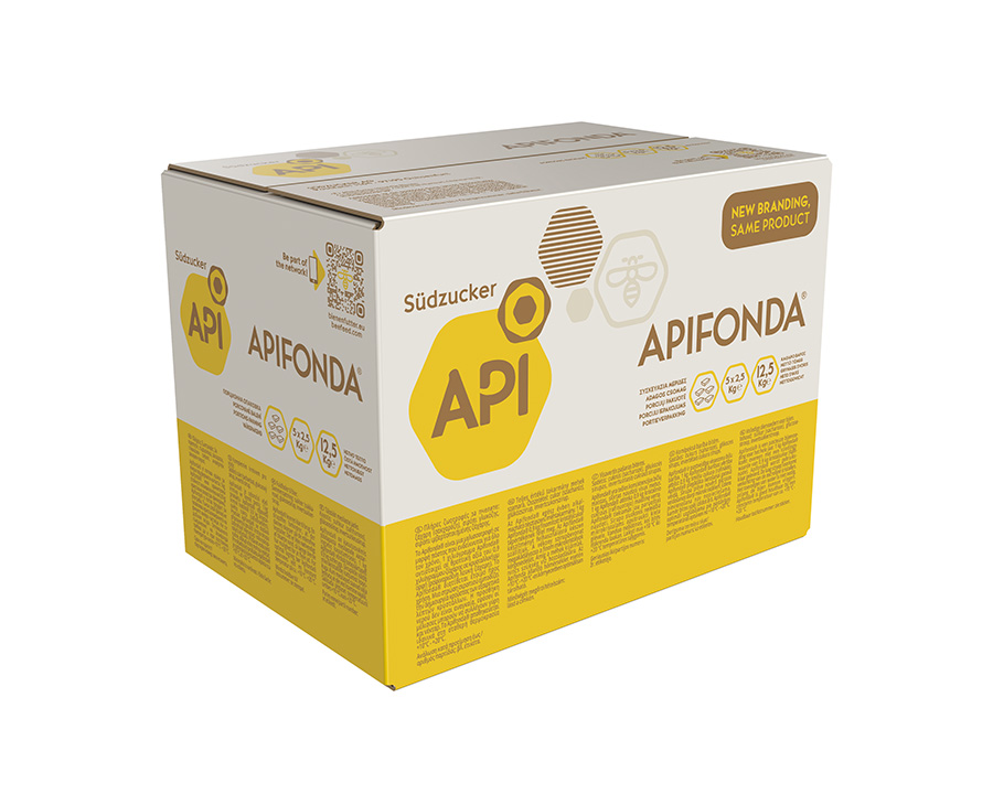 Karton Südzucker APIFONDA Bienenfutter