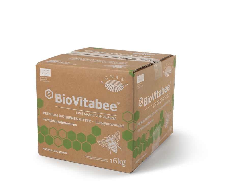 16-kg-Karton BioVitabee Bio-Bienenfuttersirup von AGRANA