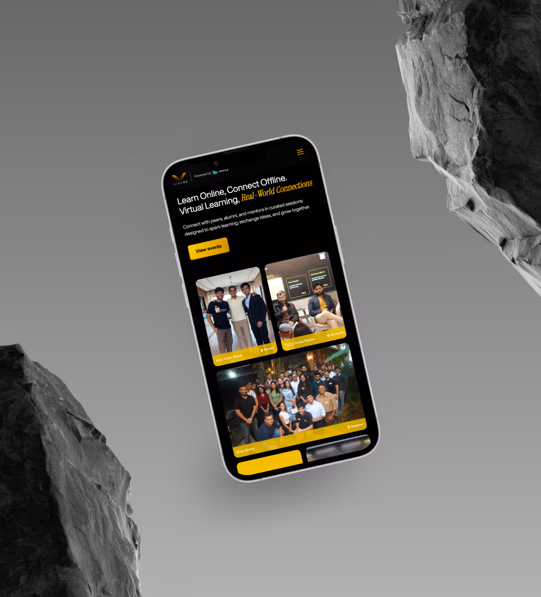 HireVC Live Site Mockup View
