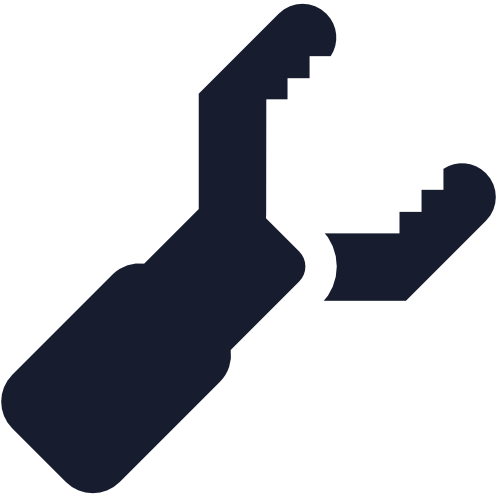 Icon eines Greifwerkzeugs