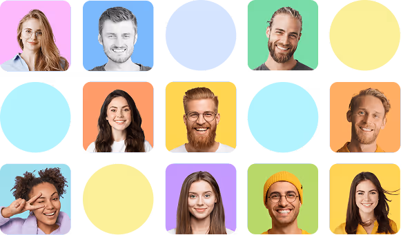 Team member all in one place in boxes