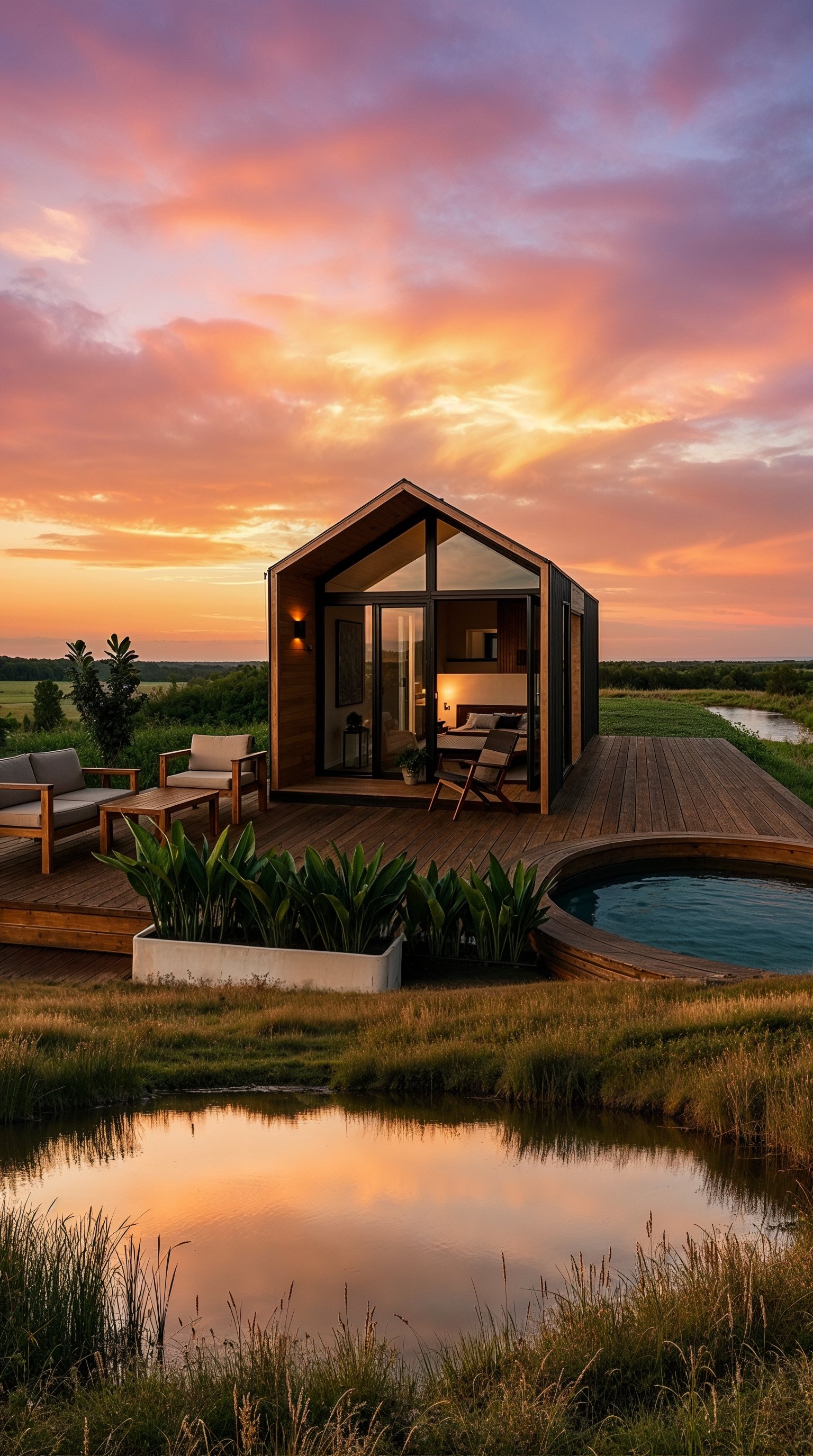 casa lily tiny home mainefactured luxury str sale