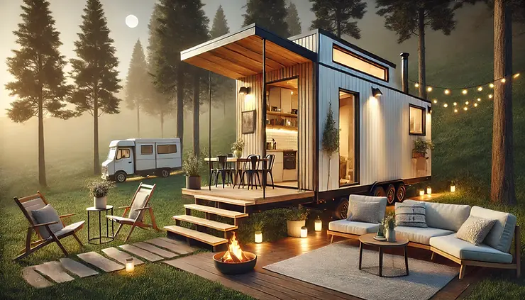 Why downsizing can be luxurious with a tiny home