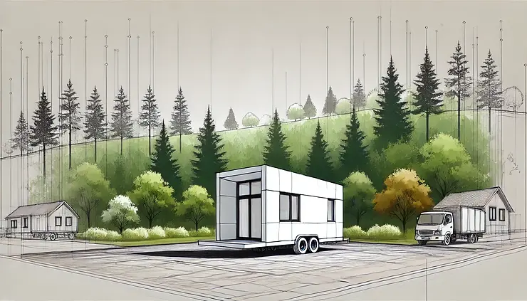 Mainefactured Tiny Home Interior - Luxury Design Meets Practical Living