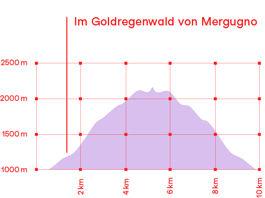 Höhenprofil Wanderung