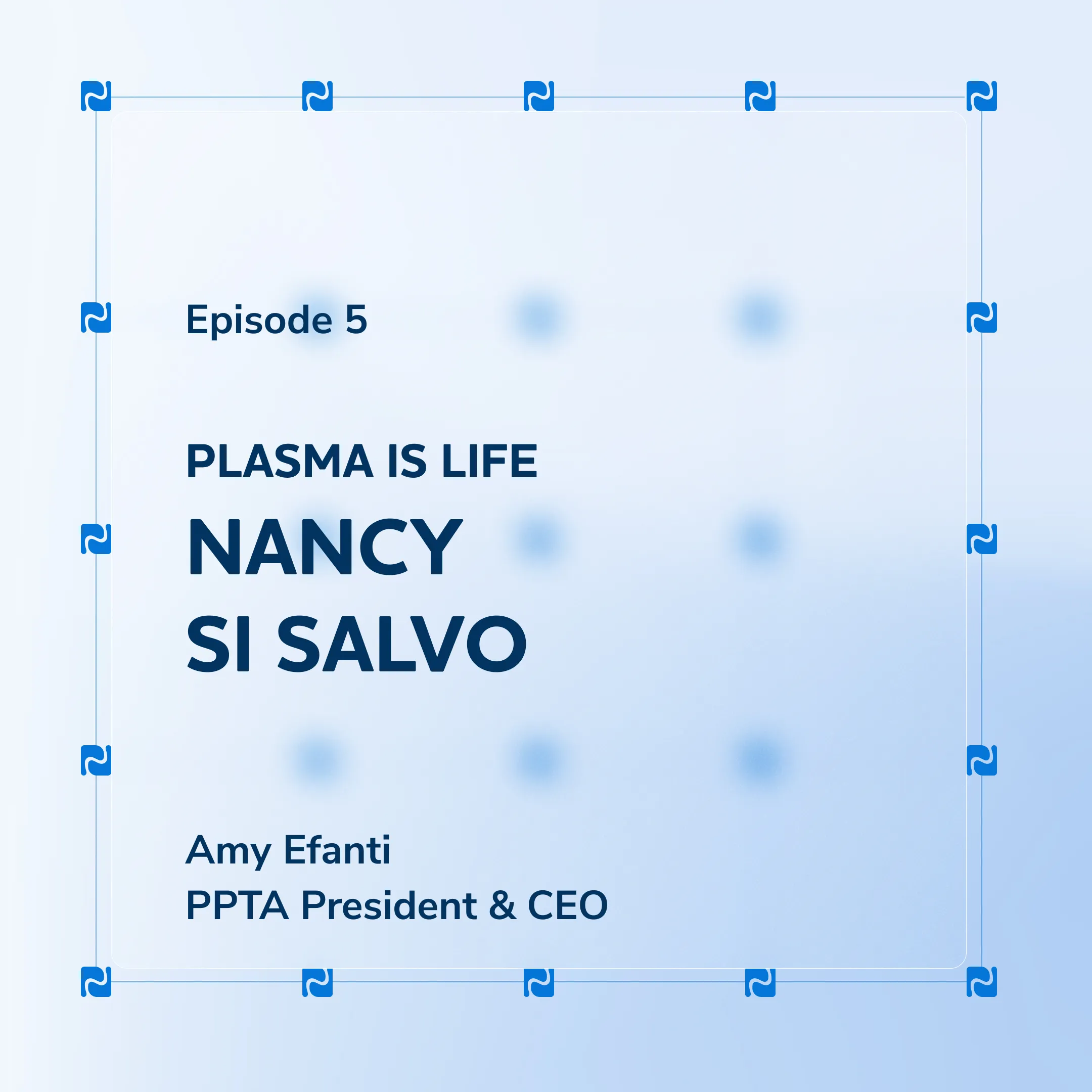 Plasma is life - Nancy Si Salvo cover photo