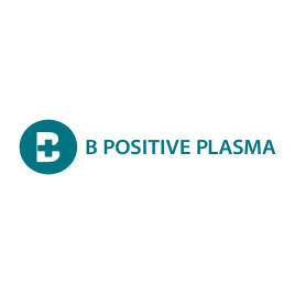 B positive plasma logo