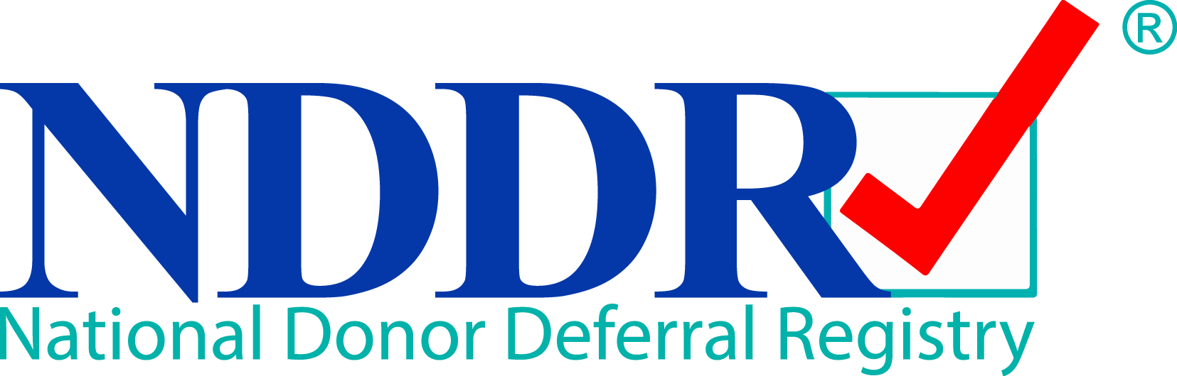 National Donor Deferral Registry (NDDR®) Logo