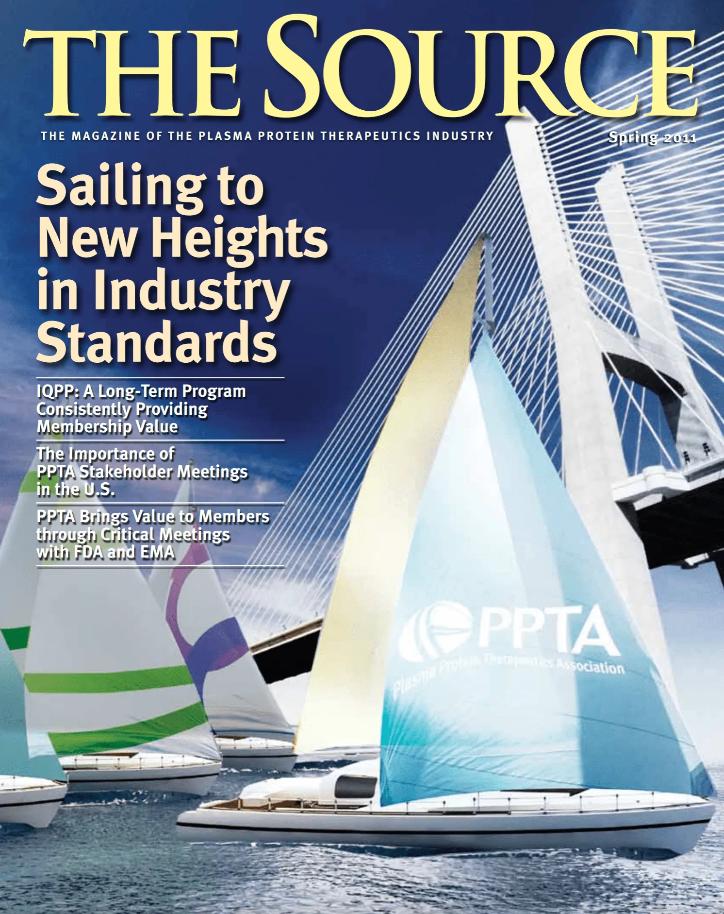 The source Magazine cover of Spring 2011 