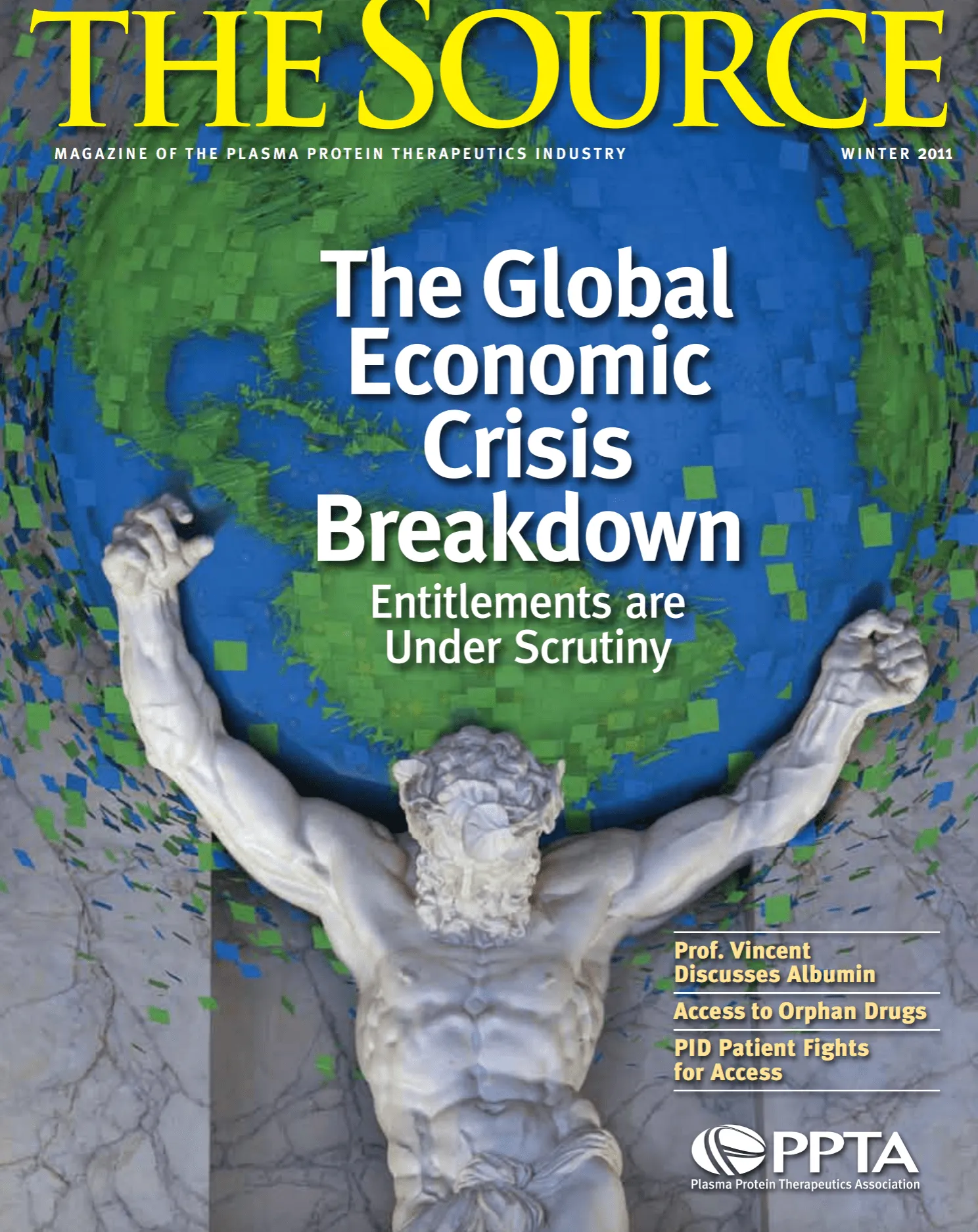 The source Magazine cover of Winter 2011 