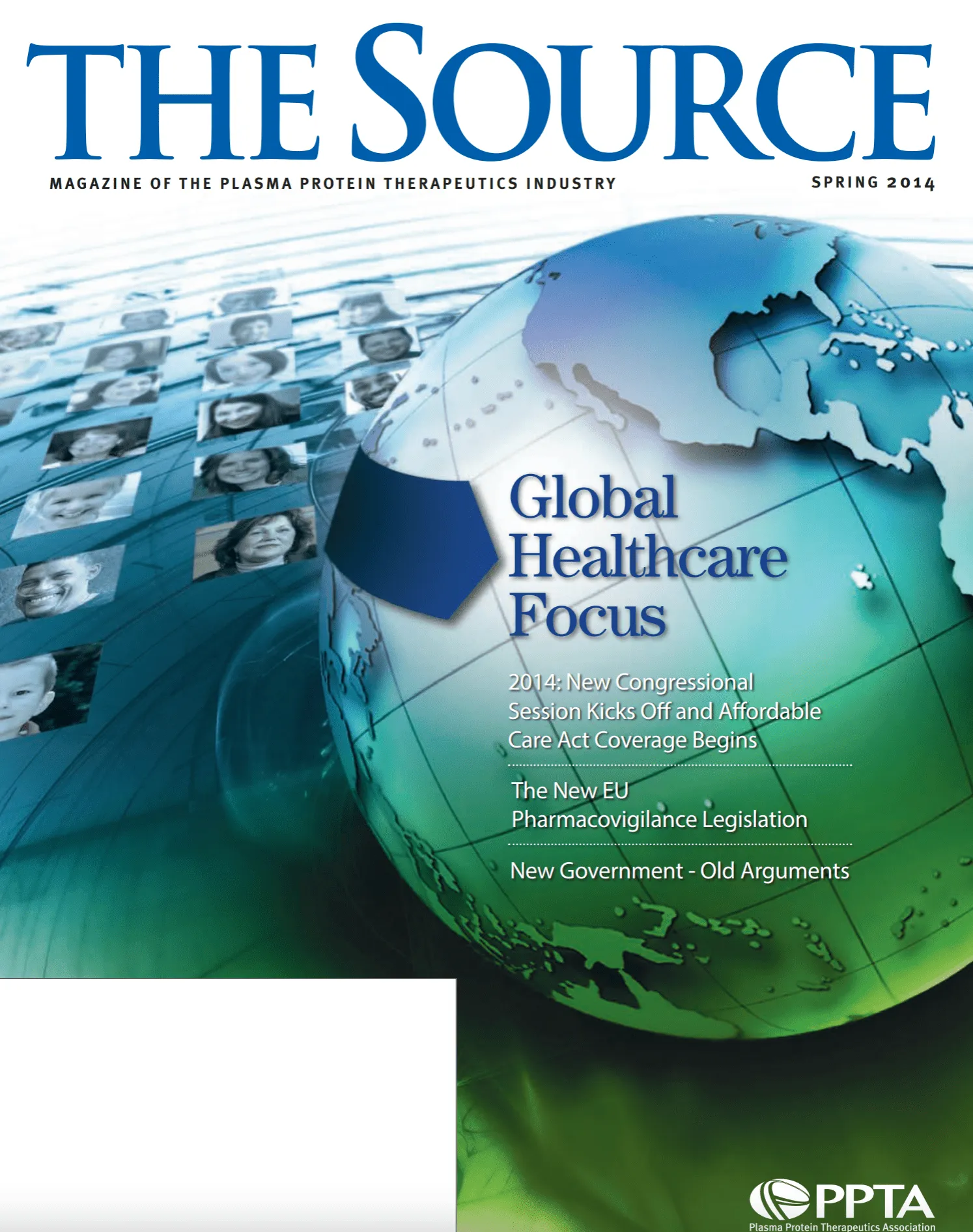 The source Magazine cover of Spring 2014