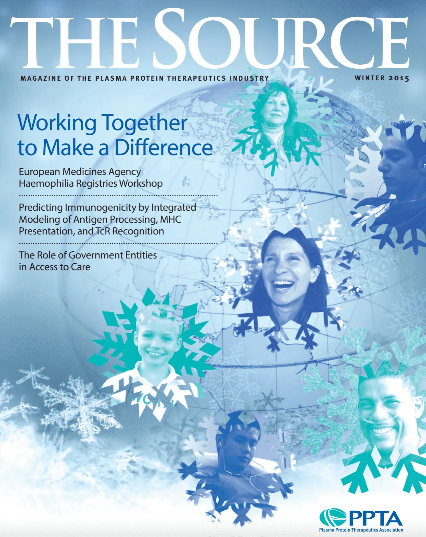 The source Magazine cover of Winter 2015