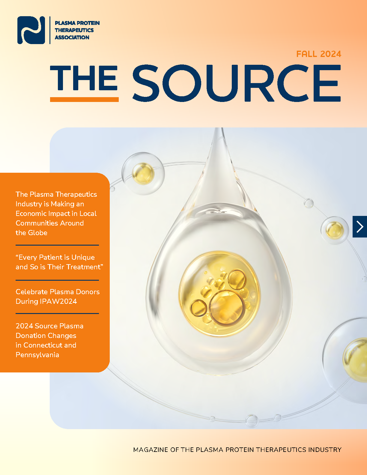 Cover of the PPTA The Source magazine: Fall 2024