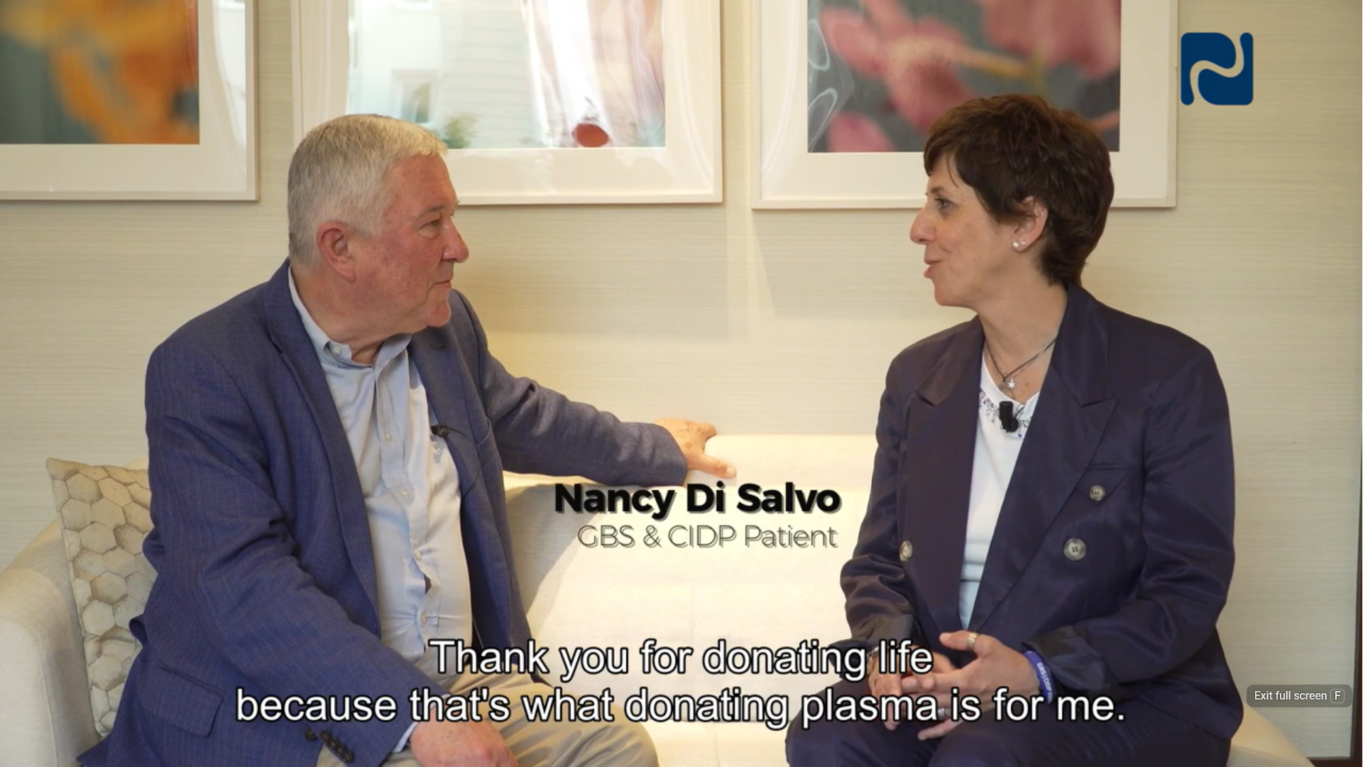 GBS/CIDP patient Nancy Di Salvo shares her life before and after being introduced to a plasma-derived medicine.