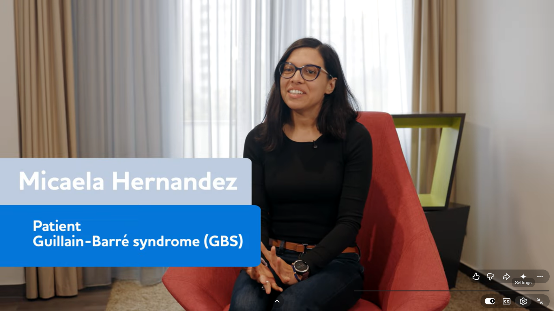 Listen to Micaela Hernandez's story as she thanks plasma donors and talks about the life changing impact of plasma-derived medicine.