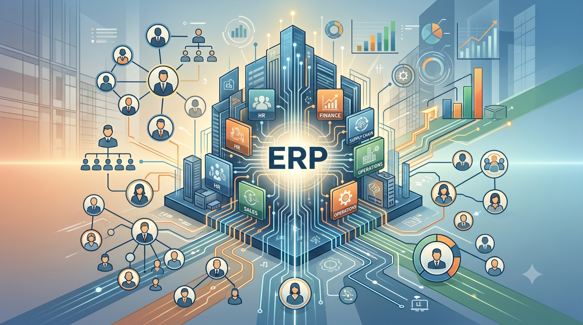 Designing Enterprise Operating Models Around ERP Platforms