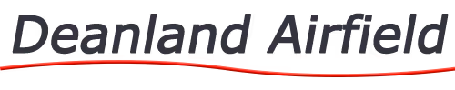 The image shows the text "Deanland Airfield" in a bold font.