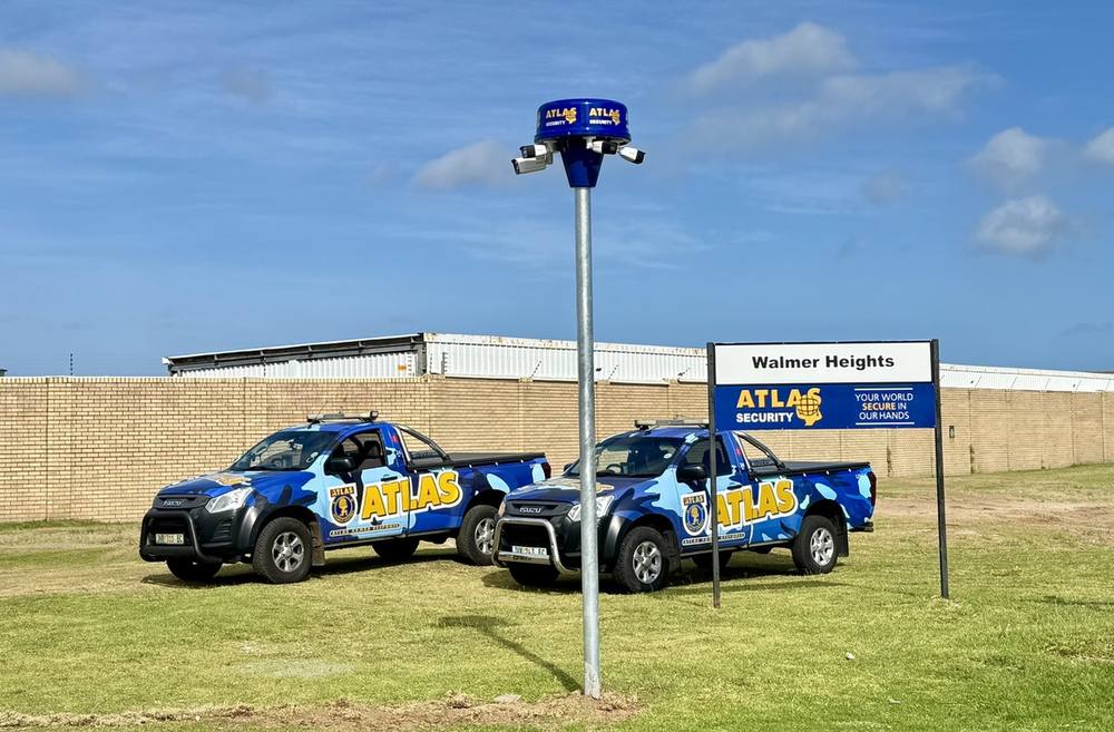 Atlas Security community CCTV pole