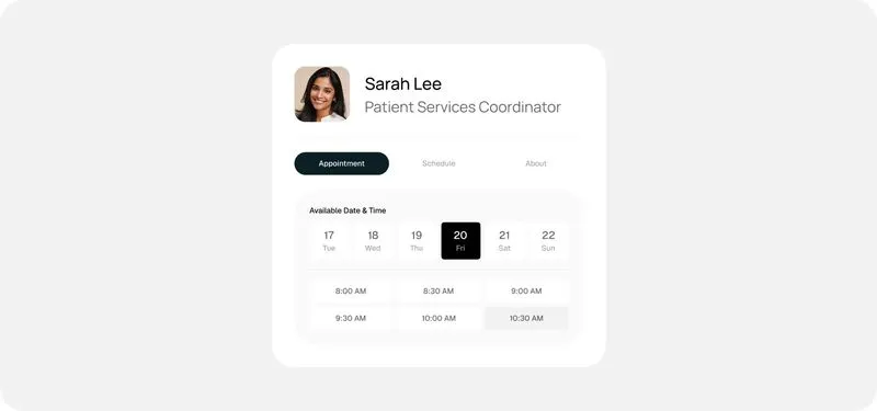 Healthcare and medtech Webflow Template