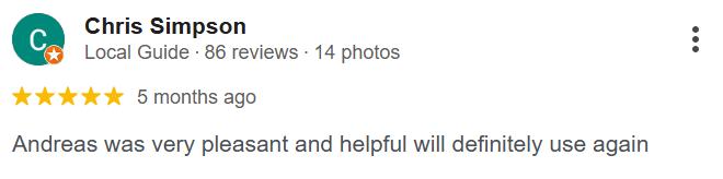 Google Review - Athens Taxi Hub