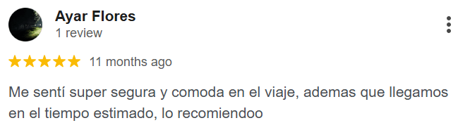 Google Review - Athens Taxi Hub