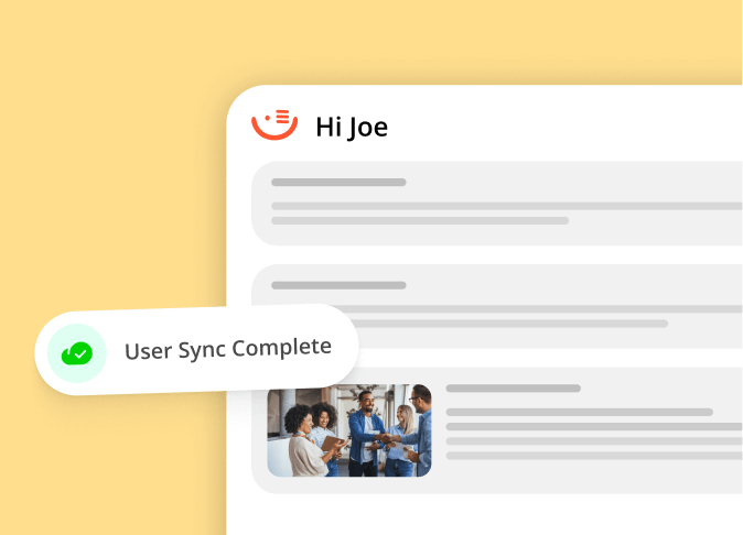 messages and social media post overlay