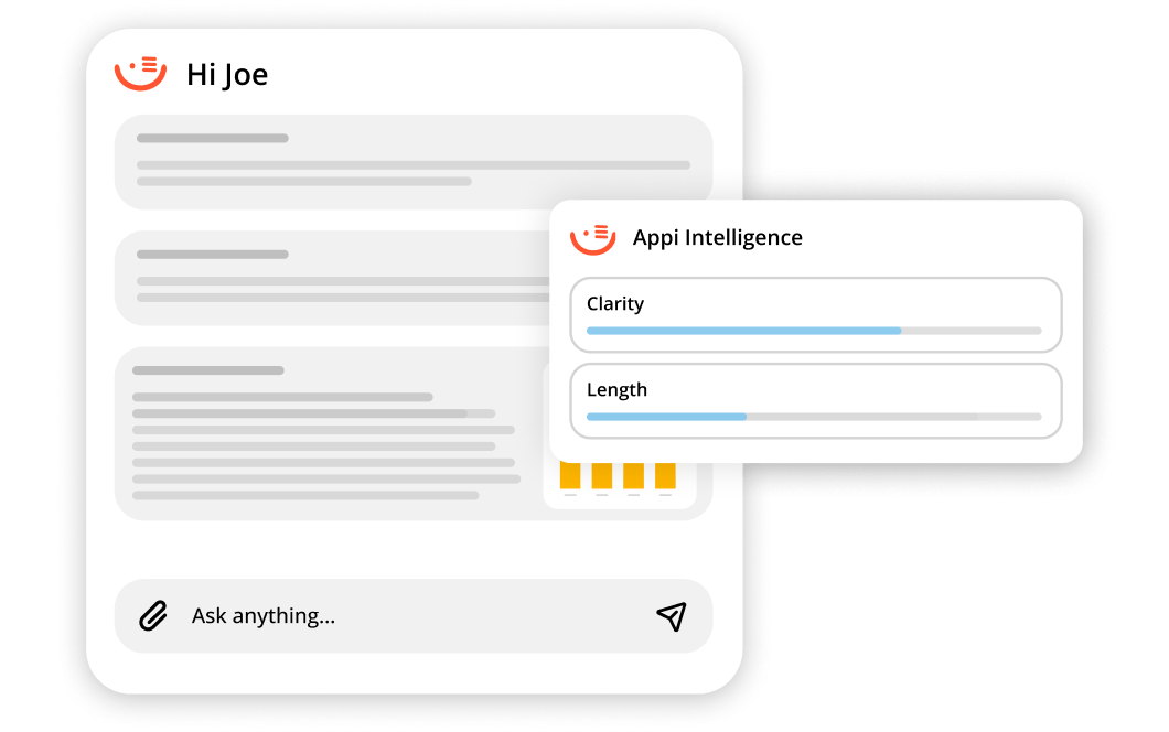 messages and social media post overlay