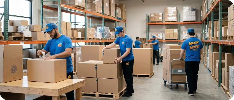 Inventory & Pallet Staging