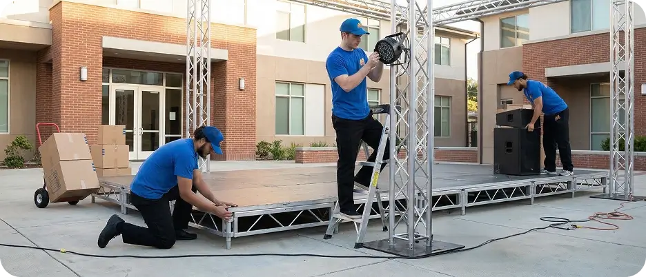 Venue Setup & Breakdown Support