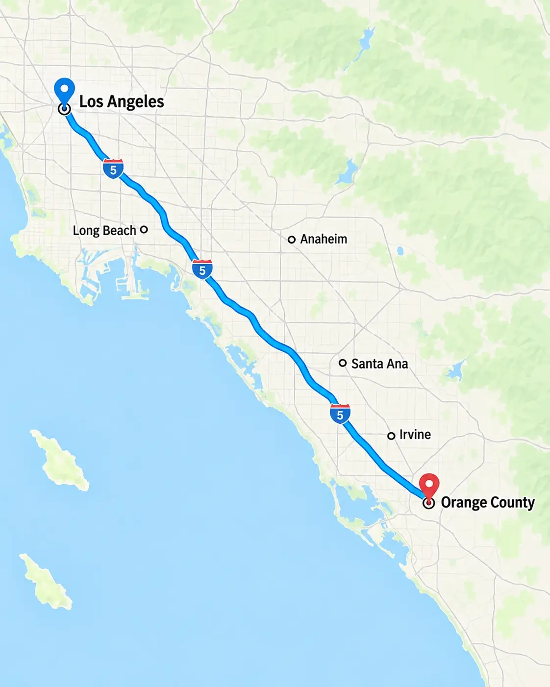 Moving from Los Angeles to Orange County