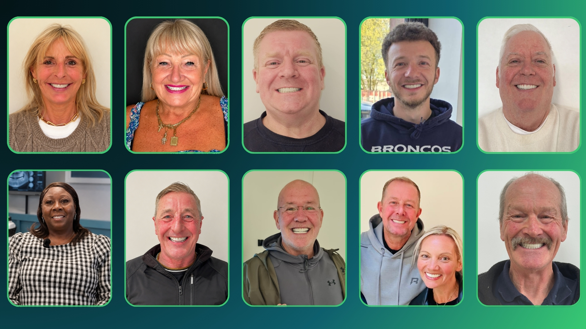 Full Jaw Dental Implant restorations