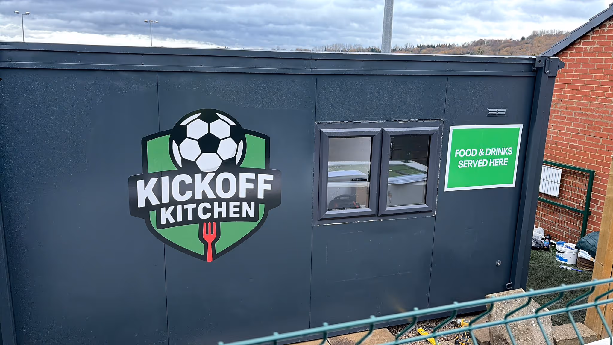 Field olympic kick off kitchen