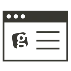 Icon of a document with a cross and a calendar, representing church resources.
