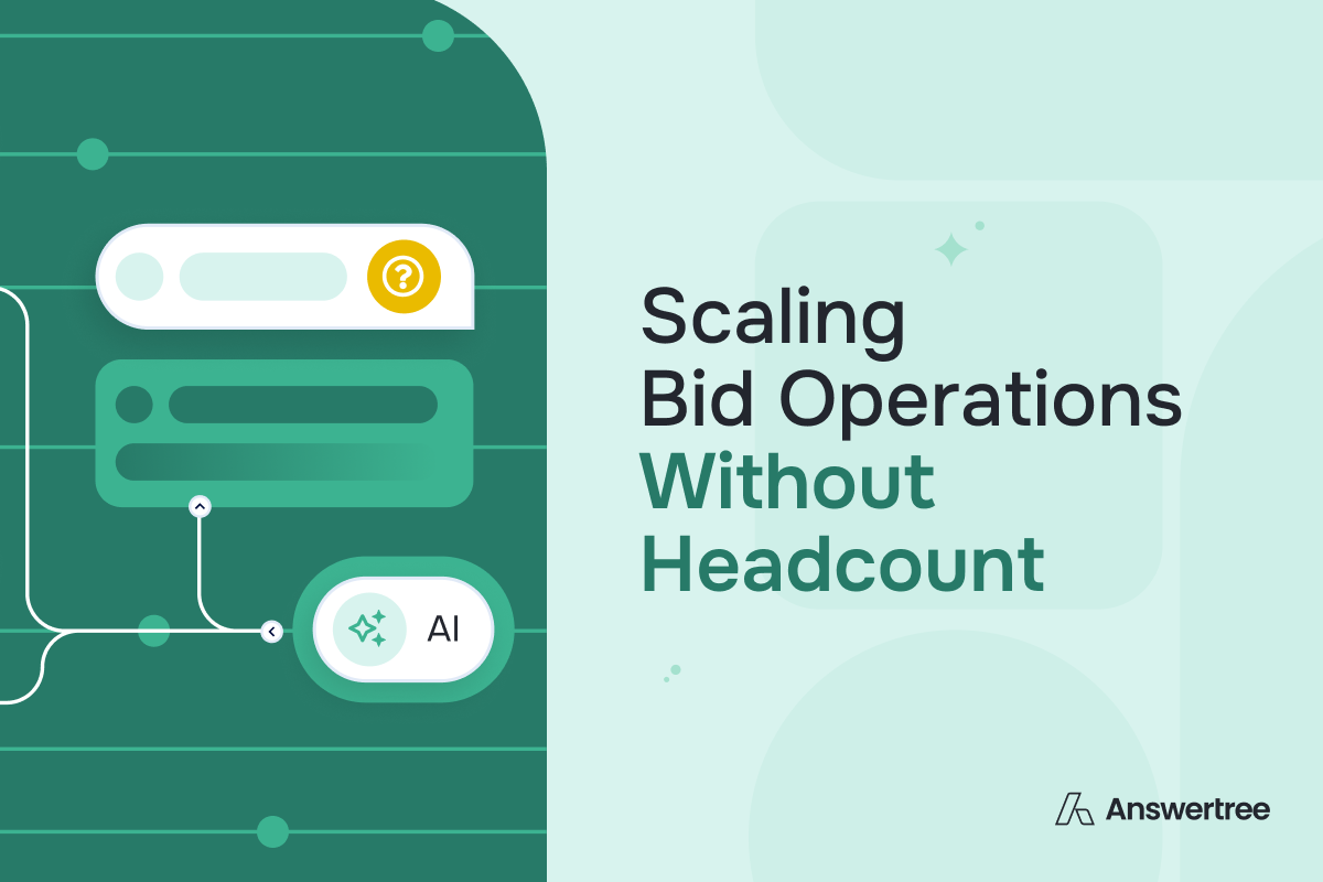 Answertree AI Bidding Software, Scaling Bid Teams