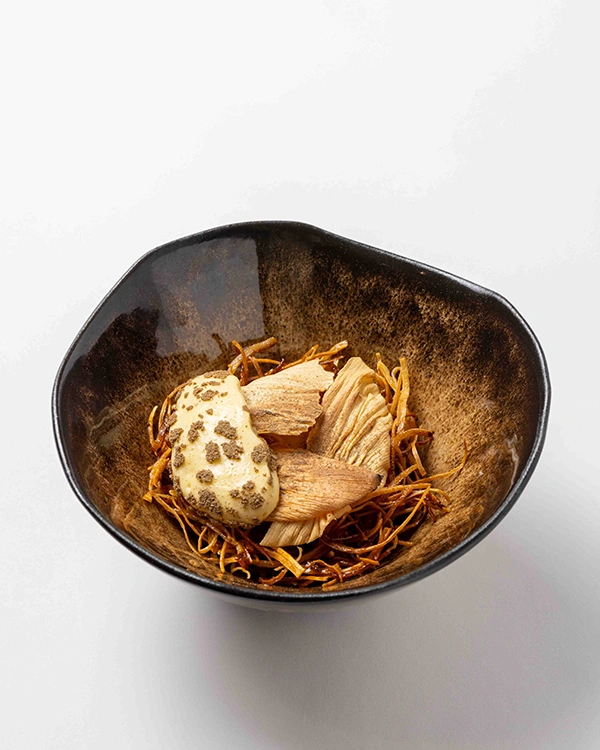 Création gastronomique signature du Restaurant Pic