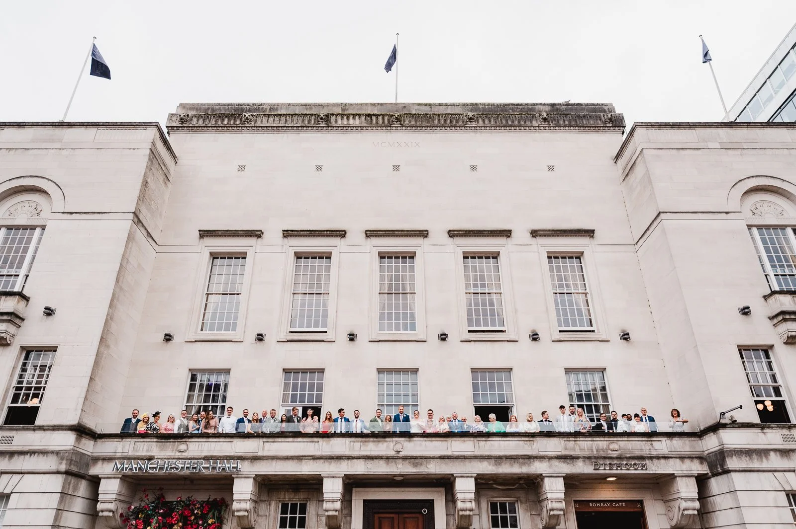 Emily and Tom's wedding at Manchester Hall