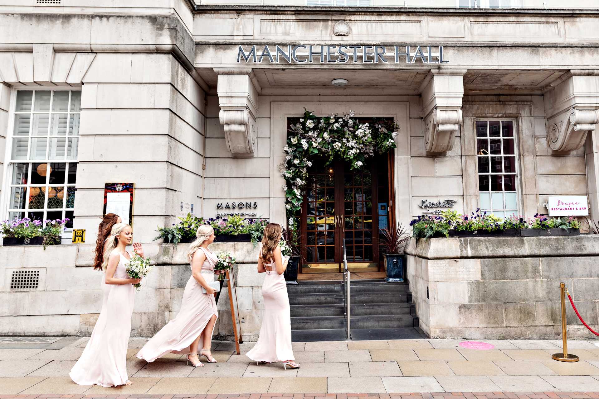 Manchester Hall historic exterior facade