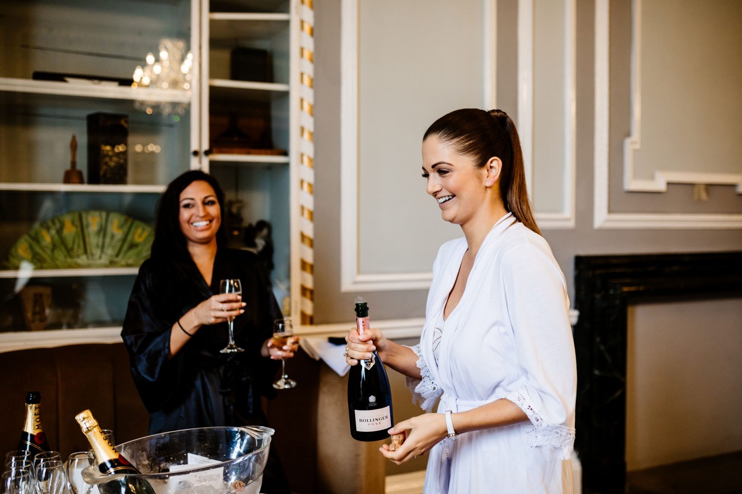 Intimate Library room showing original Masonic books and period wood panelling